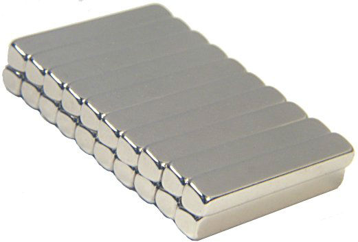 Sintered 50*50*10mm Neodymium Magnetic Block