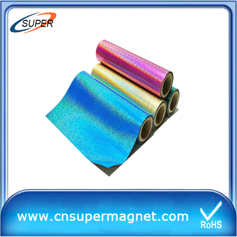 Adhesive flexible rubber magnet