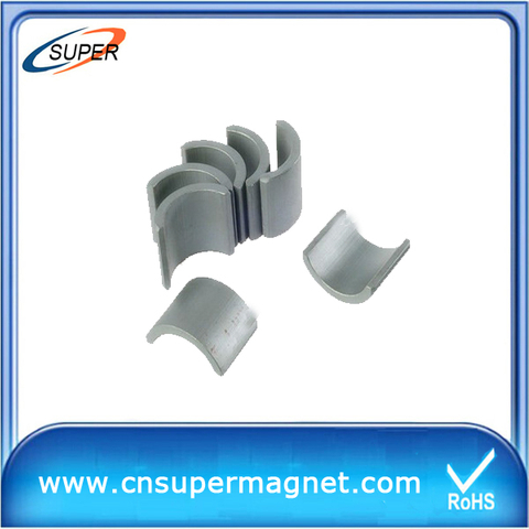 China Arc Ferrite Magnet for motor