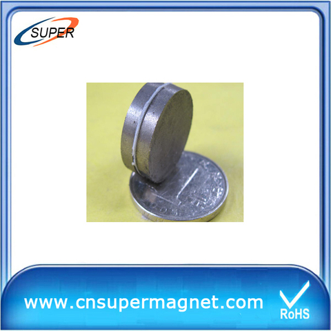 Hottest sale D12*3mm Sintered SmCo Magnet