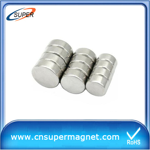 Top Sale High Performance Neodym magnet/ ndfeb magnetic disc for bag