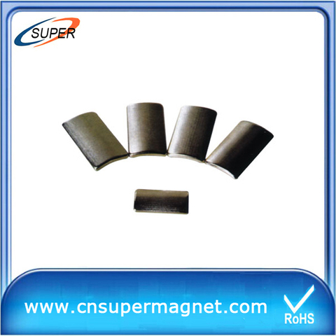 Newest N38 neodymium arc segment magnets