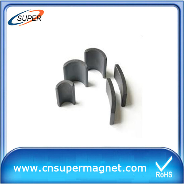 Powerful Arc Ferrite Magnet for motor