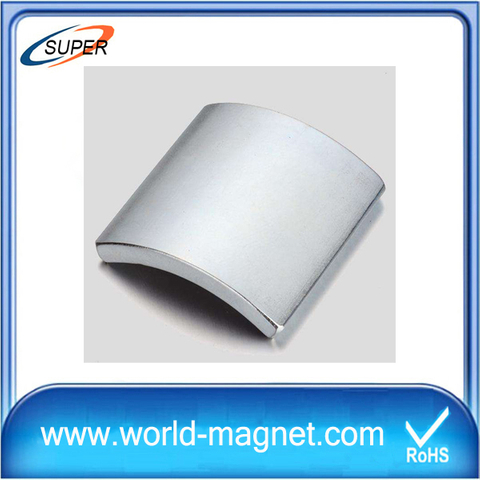 High Quality N50 Arc Neodymium Magnets