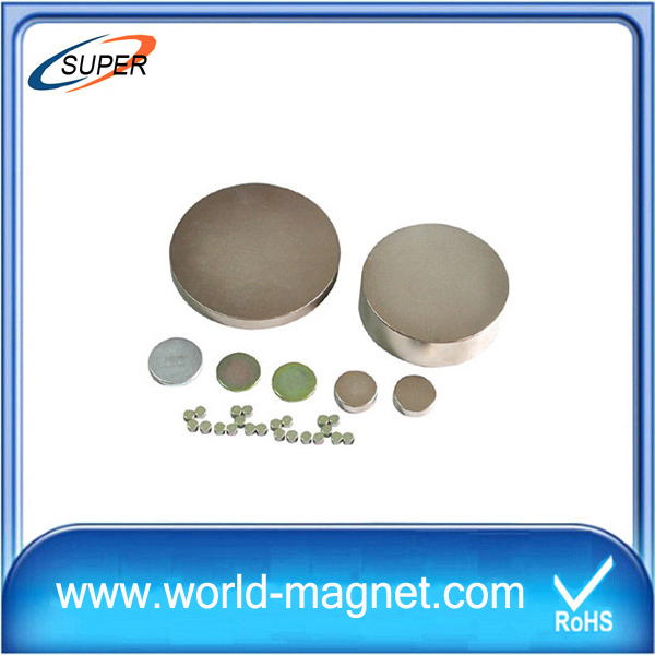 Rare earth flat disc neodymium magnets