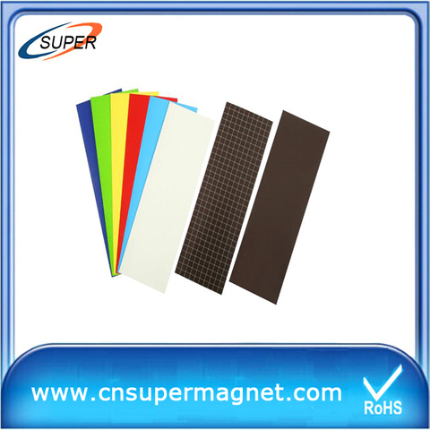 China Flexible PVC Adhesive Rubber Magnet