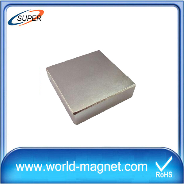 China Wholesale Custom neodymium n42 block magnets (ROHS)