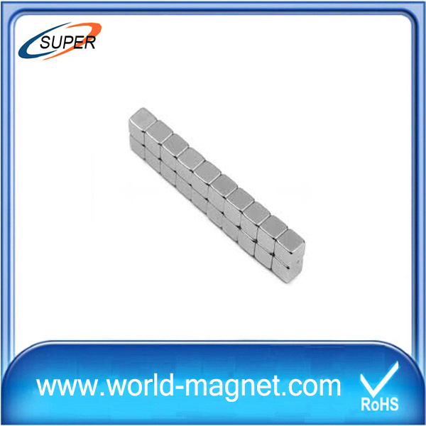 Diametrically magnetized Neodymium block magnet
