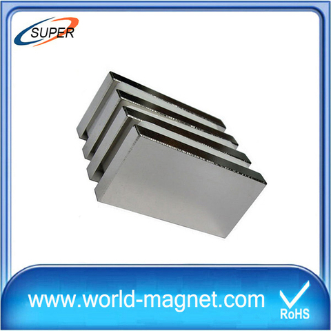 N42 super strong and high precise block neodymium magnet