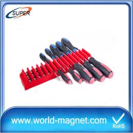 48cm rubber wood hidden magnetic knife rack / magnetic knife holder / magneti