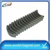High power cheap customized arc neodymium magnet 