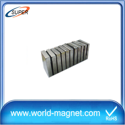 N52 Block NdFeB Magnet with Nickel Coating for Industry