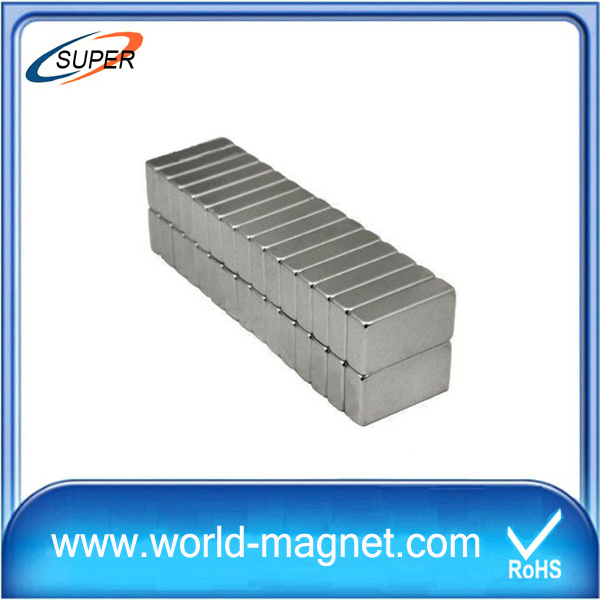China amazing quality small ndfeb block magnet n52