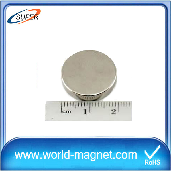 N35 disc Neodymium Magnet with nickel plating