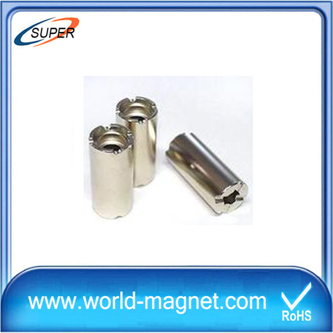 N42 Rare Earth NdFeB Cylinder Magnet for Motor