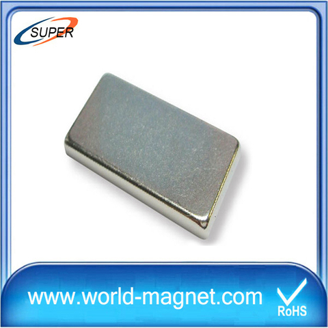 Block Shape Permanent large neodymium magnet