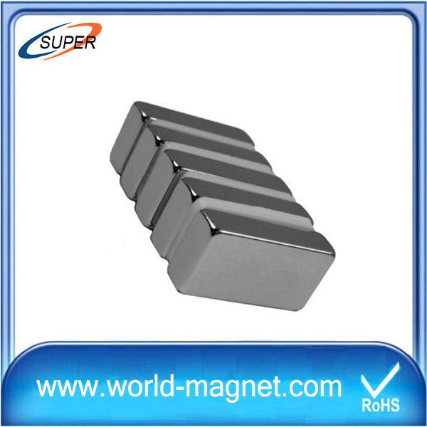 China Wholesale Custom neodymium n42 block magnets (ROHS)