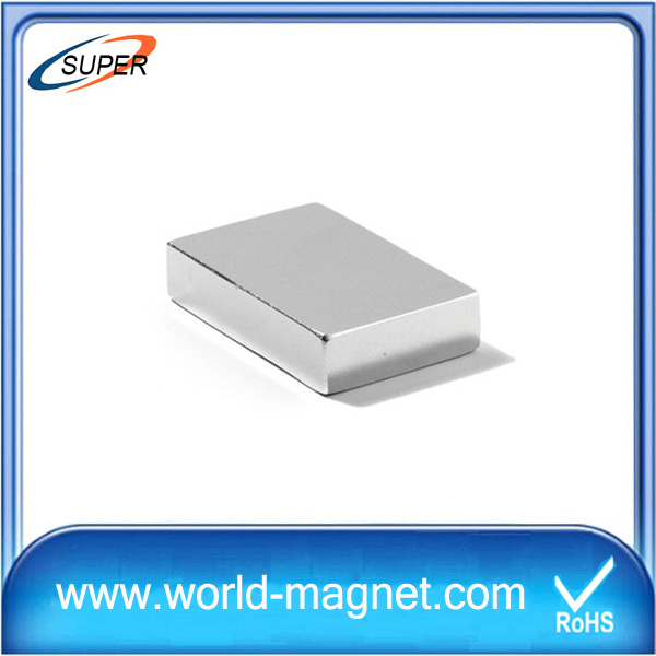 Strong Permanent N42 (F50*50*25) Nickel Block Neodymium Magnet