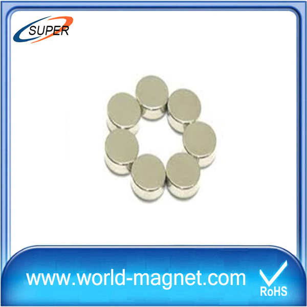 High quality small circular disc magnet