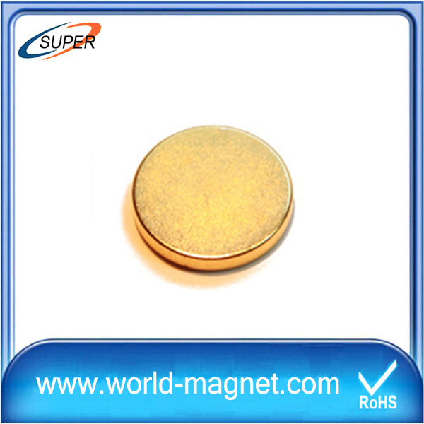 High power Nickel coated neodymium disc magnets