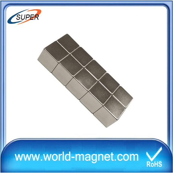 Custom rare earth block neodymium magnet n52