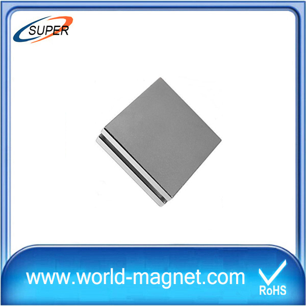 High Grade grade n40 block sintered ndfeb magnet