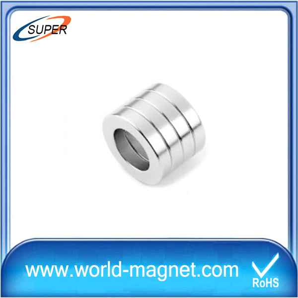 Large ring neodymium rare earth monopole magnet for sale