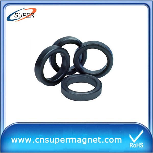 Promotional 30-20*5mm strontium ferrite ring magnet