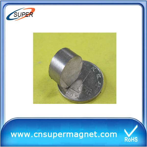 High Quality D15*4mm SmCo Permanent Magnet