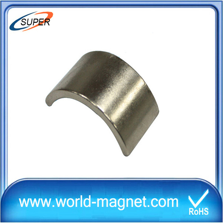 Arc Permanent Neodymium Magnet for Motor