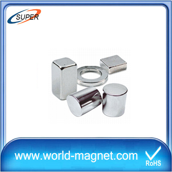 Nickel Coated N52 Neodymium Ring Magnet for Meters