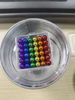 Six color 5MM 216Pcs sphere magnetic balls fidget toy balls for kids and adults