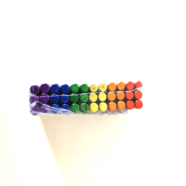 Novel puzzle toy wholesale permanent neodymium colorful magnetic sticks and balls