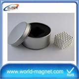 2*20mm Magnetic Round Ball Singing Magnets Toys 