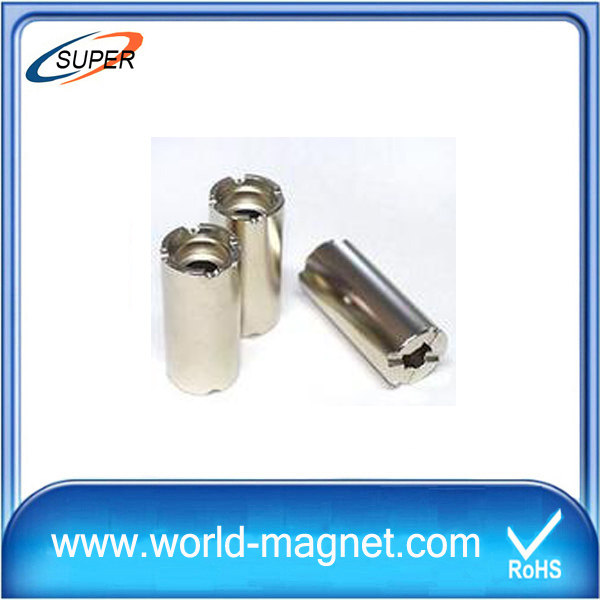 Permanent N52 Neodymium Cylinder Motor Magnet