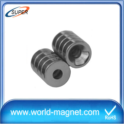 High Performance Strong Neodymium Ring Magnet for sale